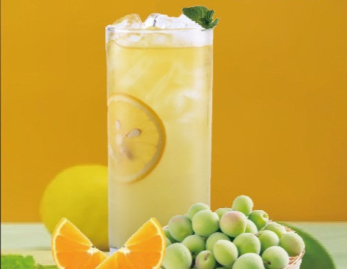 柳橙梅子冰茶 Orange Plum Iced Tea